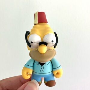 Kidrobot The Simpsons Grandpa Simpson vinyl toy figure